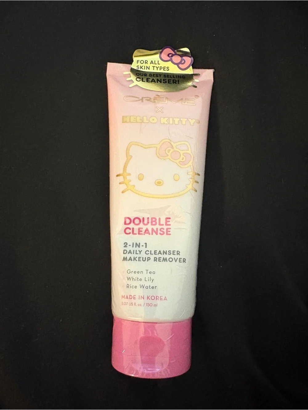 Créme x Hello Kitty Double Cleanse 2-in-1 Daily Cleanser & Makeup Remover - Pink
